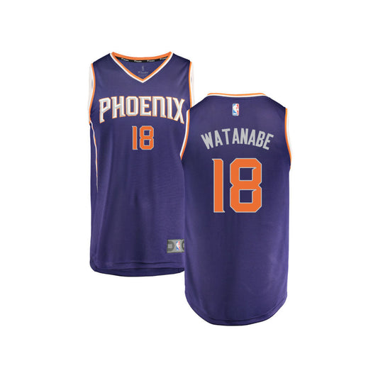 Yuta Watanabe Phoenix Suns Fanatics Branded Youth Fast Break Replica Jersey Purple - Icon Edition