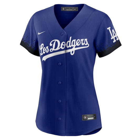 Women's  Nike Dodgers City Connect Replica Jersey - Blue