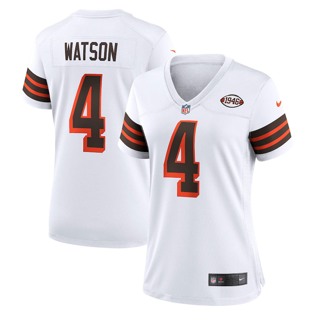 Women's Cleveland Browns Deshaun Watson Game Jersey - White