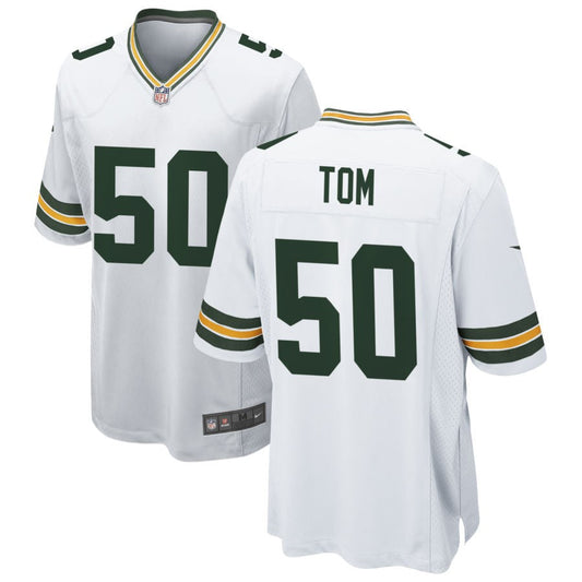 Zach Tom Green Bay Packers Nike Game Jersey - White