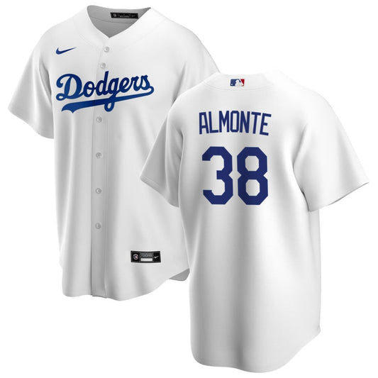 Yency Almonte Los Angeles Dodgers Nike Home Replica Jersey - White