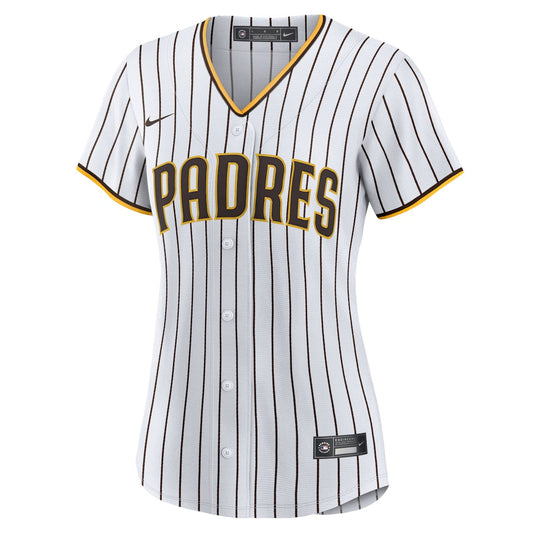 Women's  Nike Padres Home Replica Team Jersey - White