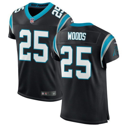 Xavier Woods Carolina Panthers Nike Classic Elite Jersey - Black